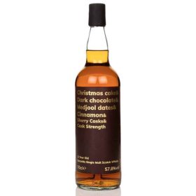  Christmas Cake, Dark Chocolate, Medjool Dates, Cinnamon Cask Strength 12 éves Whisky (0,7L 57,8%) 