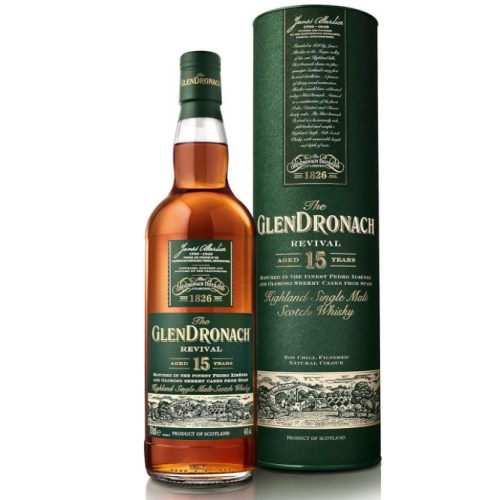 Glendronach 15 éves Whisky (0,7L 46%)