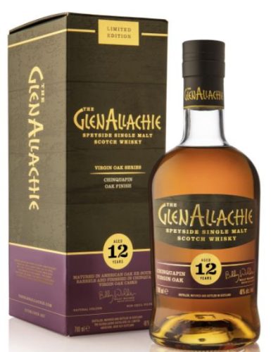 Glenallachie 12 éves Chinquapin Oak Finish Limited Edition Speyside Single Malt Scotch Whisky (46% 0,7L)