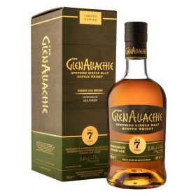   GlenAllachie 7 éves Hungarian Virgin Oak Finish Whisky (48% 0,7L)