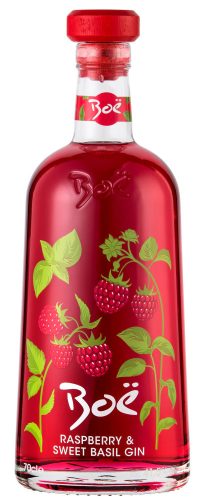 Boe Raspberry (Málna) + Basil Gin (0,7L 41,5%)
