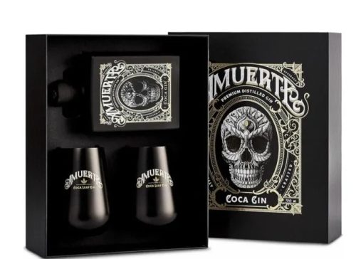 Amuerte Coca Leaf BlackEdition Gin DD+ 2 Pohár (0,7L 43%)