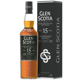Glen Scotia 15 éves whisky (0,7L 46%)