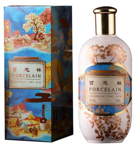 Porcelain Shanghai Dry Gin (43% 0,7L)