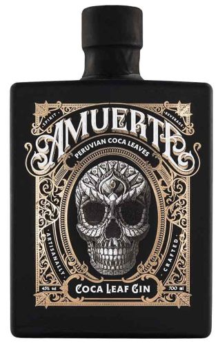 Amuerte Coca Leaf Black Edition Gin (43% 0,7L)