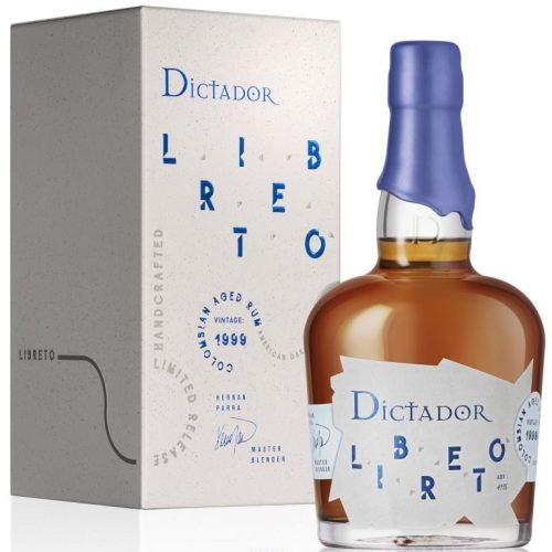 Dictador Libreto American Oak Cask Vintage 2001 Rum (42% 0,7L)