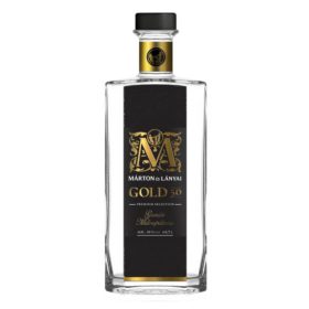   Márton és Lányai GOLD 50 Gurulós Málna Pálinka (50% 0,5L)