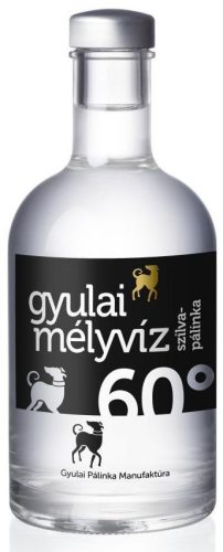 Gyulai Mélyvíz Szilva Pálinka (60% 0,35L)