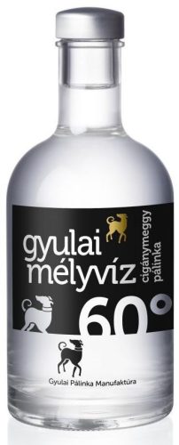 Gyulai Mélyvíz Cigánymeggy Pálinka (60% 0,35L)