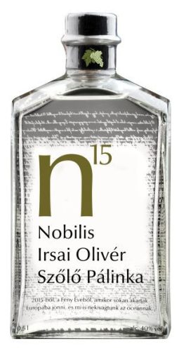 Nobilis Irsai Olivér Szőlő Pálinka  (40% 0,5L)