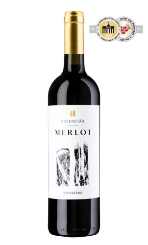 Szekretár Szekszárdi Merlot 2019 (0,75L 14.5%)