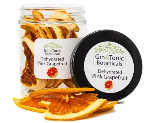 Gin Tonic Botanicals közepes tégelyben Szárított Grapefruit karikák (20g)