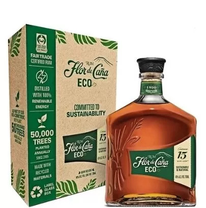 Flor De Cana Centenario 15 éves Rum DD (40% 0,7L)