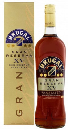 Brugal XV Gran Reserva Rum PDD. (1,0L 38%)