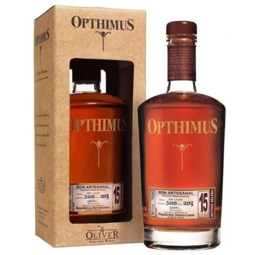 Opthimus 15 Anos Sistema Solera Res Laude Rum (0,7L 38%)