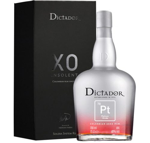 Dictador Insolent XO Rum (40% 0,7L)