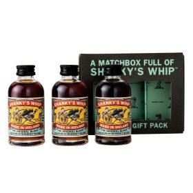   Shanky's Whip Black Irish Whiskey Likőr Matchbox Mini Pack (0,15L 33%)