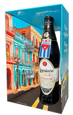 Legendario Elixir de Cuba pdd. + 2 pohár (34% 0,7L)