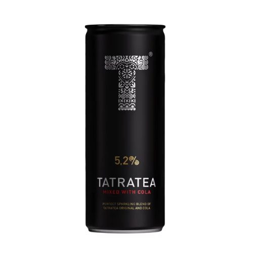 Tatratea Eredeti Tea likőr kólával (0,25L 5,2%)