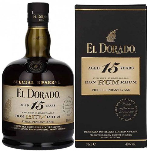 El Dorado 15 éves Rum (43% 0,7L)