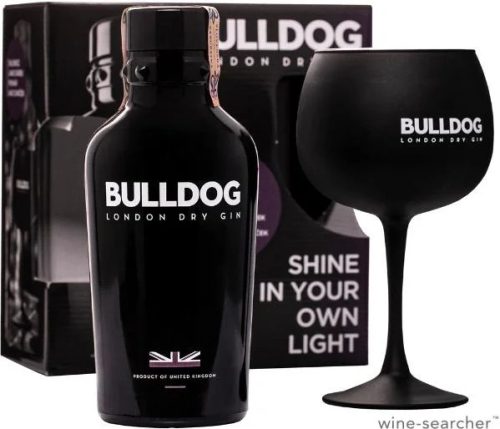 Bulldog London Dry Gin + Pohár (40% 0,7L)